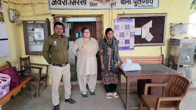 **पुलगांव–जेवरा सिरसा पुलिस की कार्रवाई: महिला गांजा सप्लायर 2 किलो मादक पदार्थ के साथ गिरफ्तार**