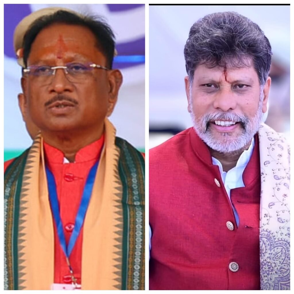 *मुख्यमंत्री साय व प्रदेश भाजपा अध्यक्ष देव ने नीतीश कुमार, उपमुख्यमंत्री द्वय व नितिन नवीन को शपथ ग्रहण करने पर दी बधाई*