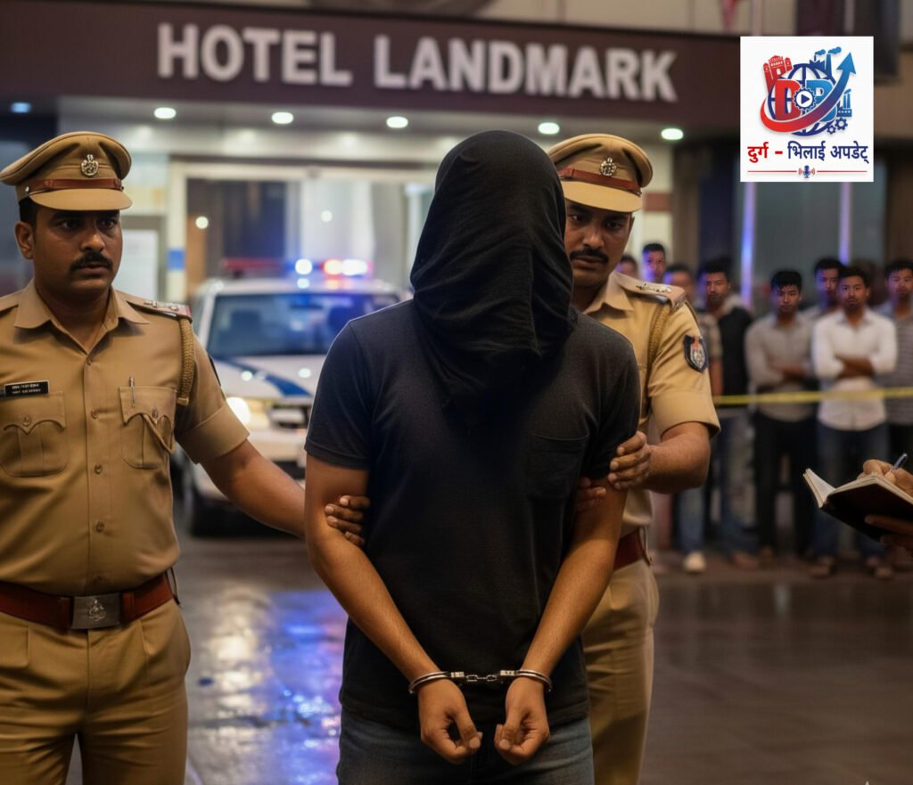 छात्रा से दुष्कर्म और ब्लैकमेलिंग: होटल में बनाया आपत्तिजनक वीडियो, 9.50 लाख की उगाही, आरोपी गिरफ्तार