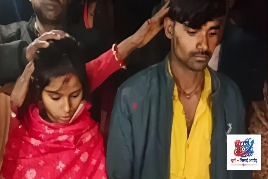 सीतापुर में दिल दहला देने वाली घटना: महामाई मंदिर परिसर में नवविवाहित दंपती ने की आत्महत्या, 22 दिन पहले यहीं रचाई थी शादी