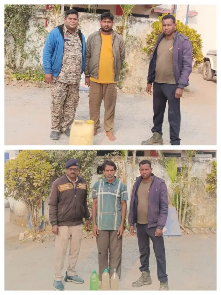 छत्तीसगढ़: धमतरी जिले में अवैध शराब कारोबार पर नगरी पुलिस का बड़ा एक्शन, दो आरोपी गिरफ्तार