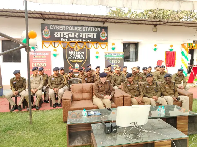 डिजिटल अपराधों पर छत्तीसगढ़ सरकार की बड़ी पहल, 8 जिलों में हाईटेक साइबर पुलिस थानों का हुआ शुभारंभ