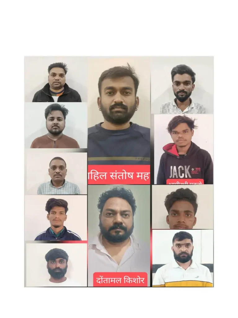 ऑपरेशन साइबर शील्ड: शेयर ट्रेडिंग व ऑनलाइन जॉब के नाम पर करोड़ों की ठगी करने वाला अंतरराज्यीय साइबर गिरोह गिरफ्तार