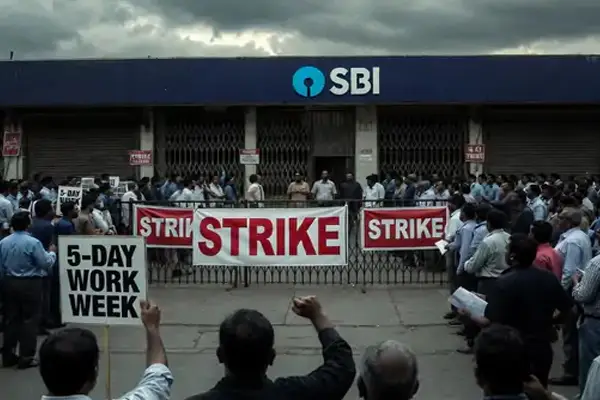 फाइव डे वर्किंग को लेकर बैंक कर्मियों का भारत बंद, सरकारी बैंकों में सेवाएं बाधित रहने की संभावना