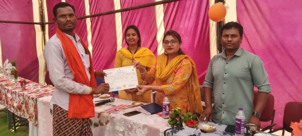 *बसंत पंचमी मांझीपारा कावड़गाँव में हर्षोल्लास के साथ मनाया गया*