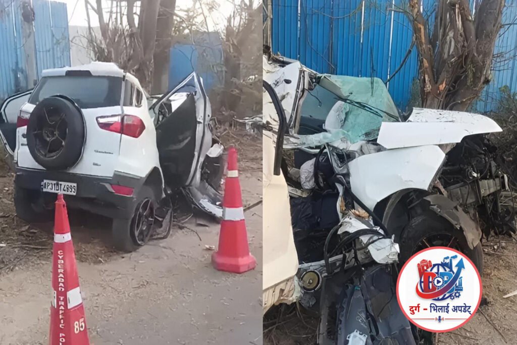 तेज रफ्तार बनी काल: पेड़ से टकराई SUV, चार छात्रों की दर्दनाक मौत, एक छात्रा गंभीर
