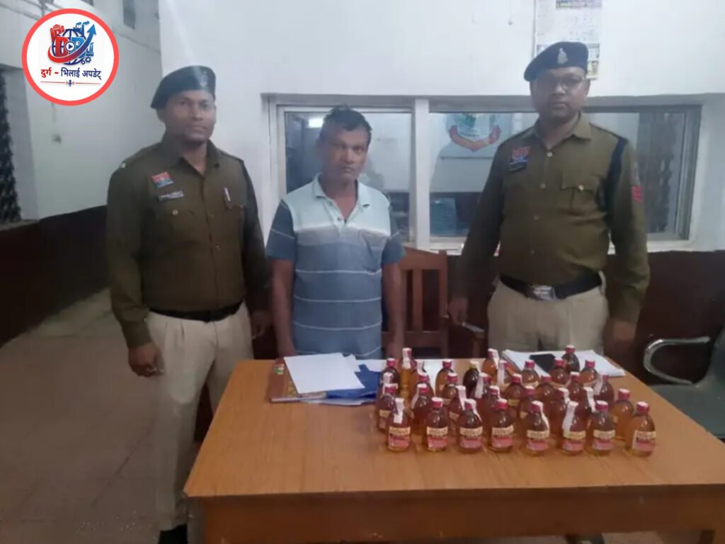 समाधान सेल की बड़ी कार्रवाई: ग्राम रसेडी में शराब कोचिया गिरफ्तार