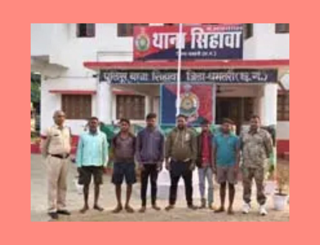 धमतरी में पुलिस की बड़ी कार्रवाई, अवैध गौ-तस्करी का भंडाफोड़ 06 तस्कर गिरफ्तार, 16 गौवंश सुरक्षित, उड़ीसा ले जाए जा रहे थे मवेशी