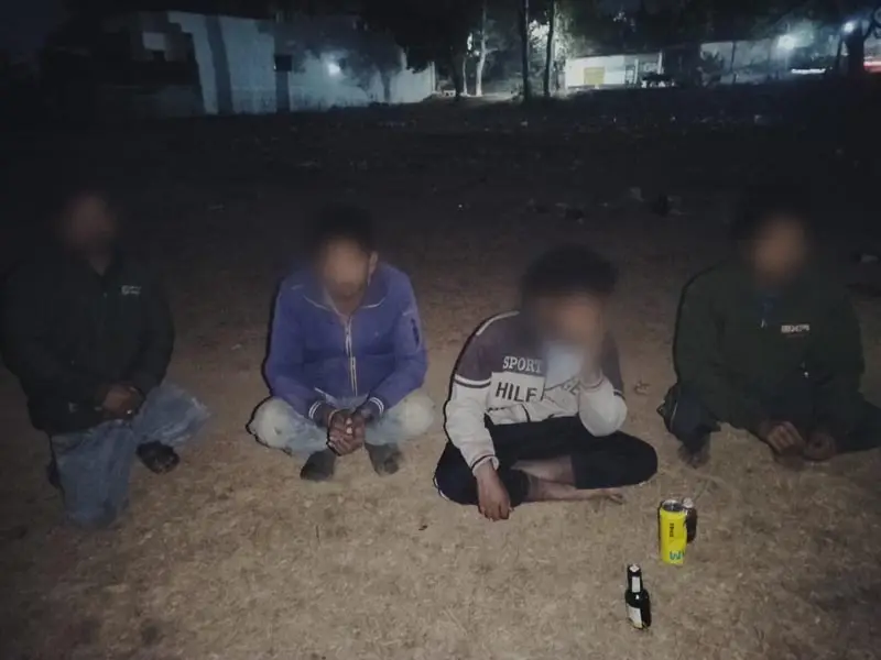 जगदलपुर में पुलिस की रातभर सख्ती, गुप्त अभियान में नशाखोर और संदिग्धों पर गिरी गाज