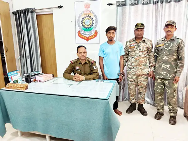 (कांकेर) शादी का झांसा देकर दुष्कर्म करने वाला फरार आरोपी कर्नाटक से गिरफ्तार