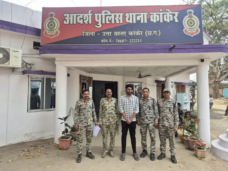 (कांकेर) प्रतिबंधित टेबलेट एवं सीरप बेचने वाले अन्य 01 फरार आरोपी को कांकेर पुलिस ने किया गिरफ्तार