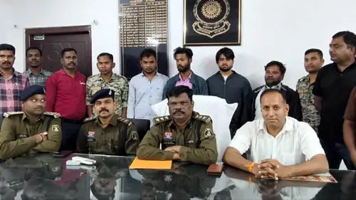 कोण्डागांव पुलिस ने टावर बैटरी चोरी करने वाले अंतरराज्यीय गिरोह को किया गिरफ्तार