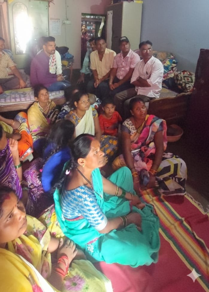 मन की बात के 131वें एपिसोड का माँ दंतेश्वरी वार्ड में सामूहिक श्रवण