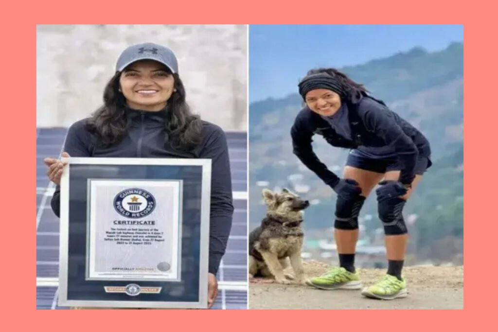 अजमेर की सुफिया सूफी ने रचा इतिहास, मनाली-लेह अल्ट्रा रन में बनाया गिनीज वर्ल्ड रिकॉर्ड