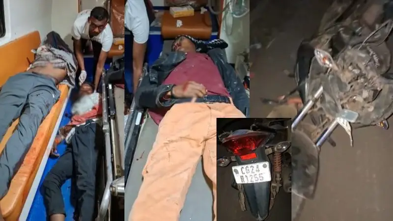(बालोद) खड़ी ट्रक से टकराई बाइक, तीन युवकों की मौके पर मौत